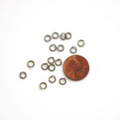 Antique Bronze Jump Rings (5mm)