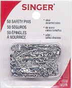 Singer Safety Pins 50 ct