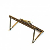 Antiqued Gold Purse Frame - 4 1/8"